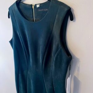Calvin Klein Dark Green Dress, size 10